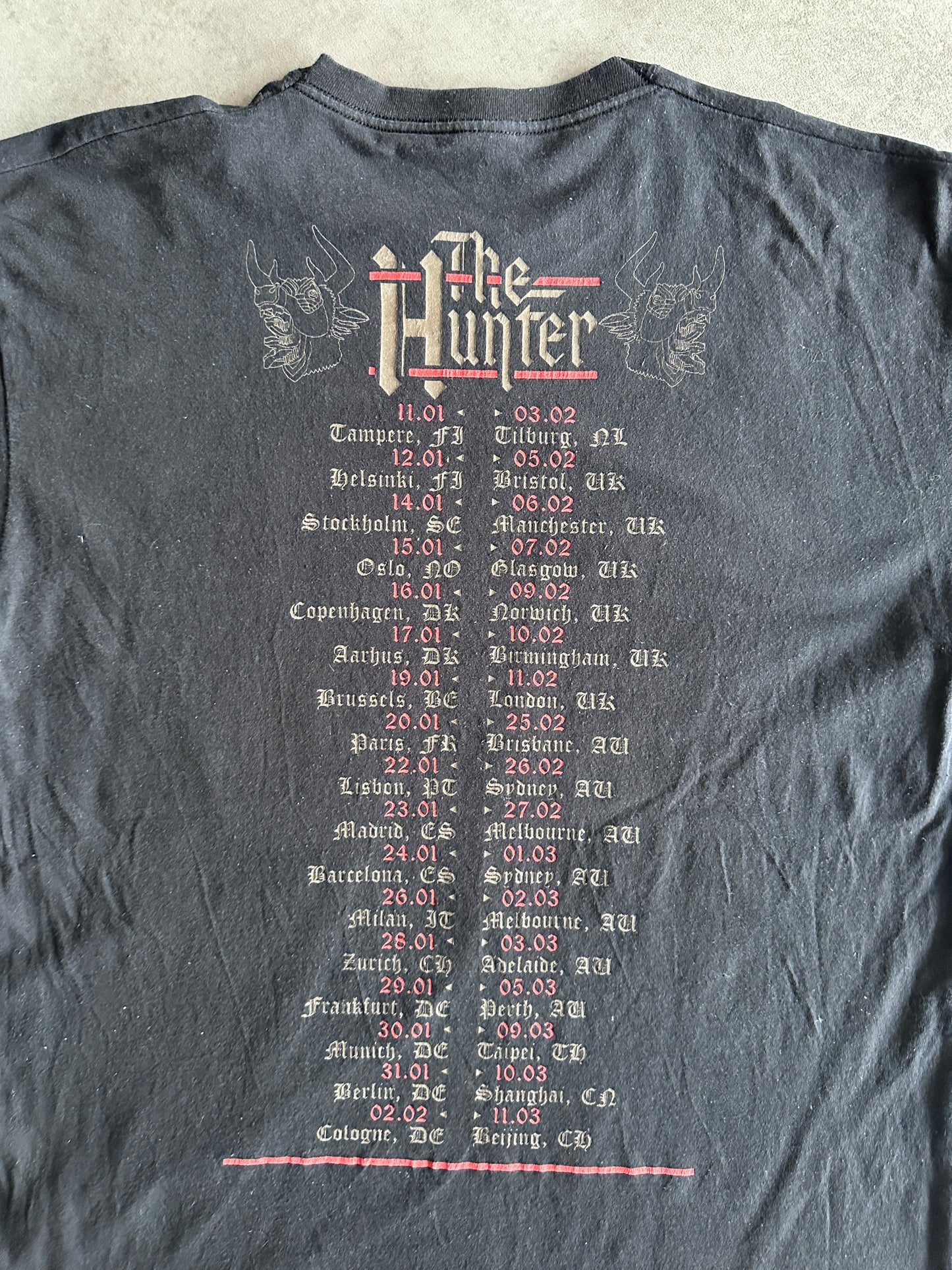 Camiseta Mastodon The Hunter 2011 (L)