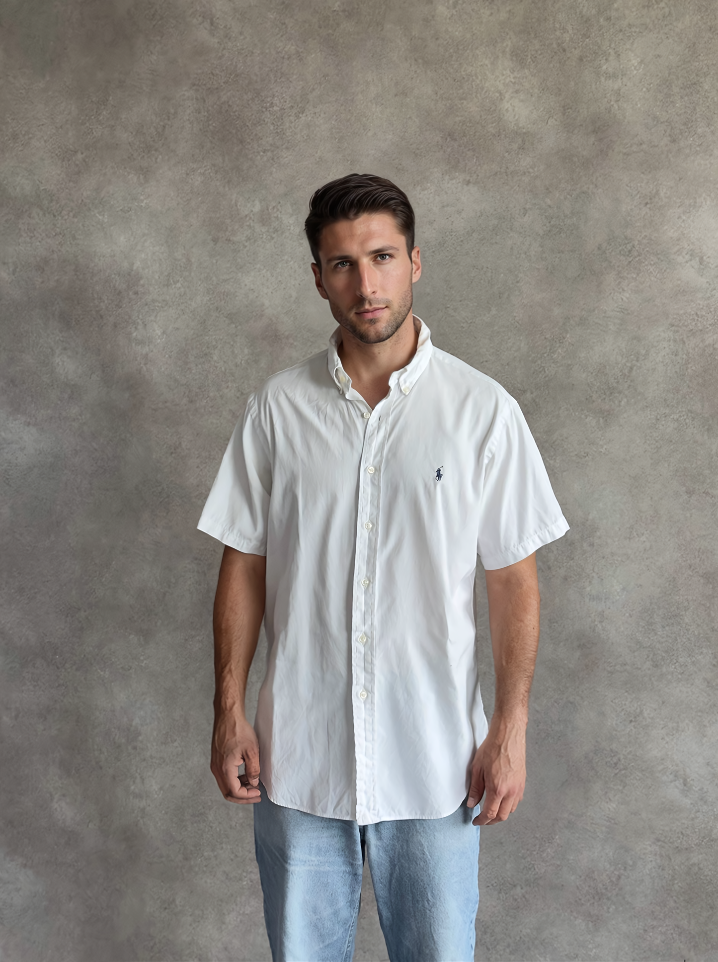 Camisa Ralph Lauren Blanca Vintage (34/35)