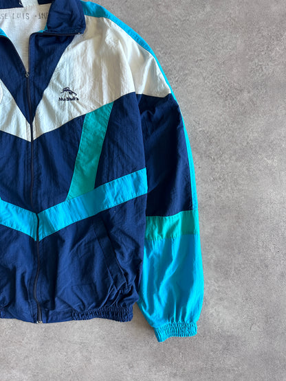 Adidas Jacket Blue and White Vintage 00s (S)