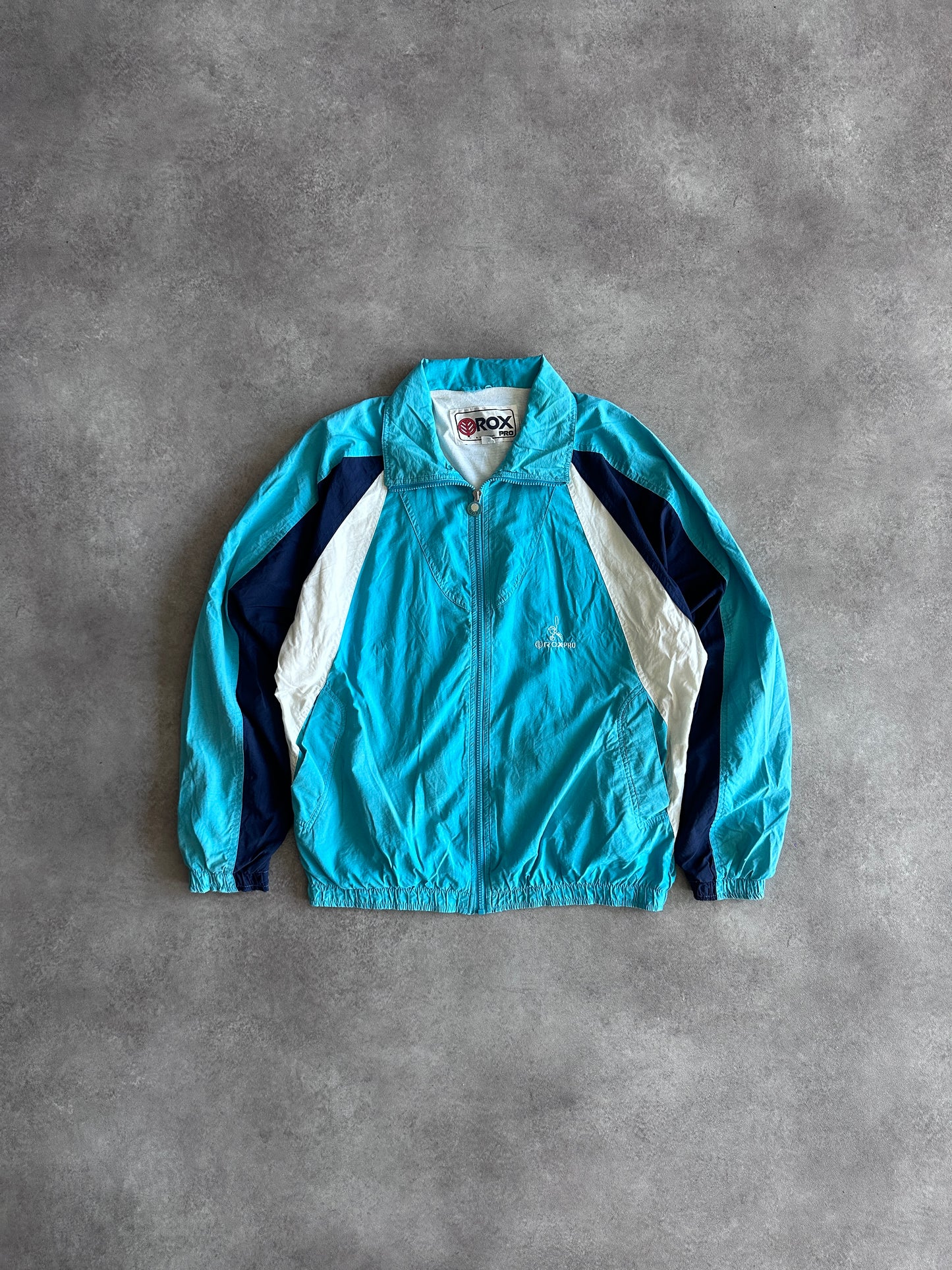 Adidas Jacket Blue and White Vintage 00s (S)