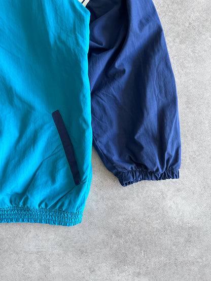 Adidas Jacke Blau und Weiß Vintage 00er Jahre (S)