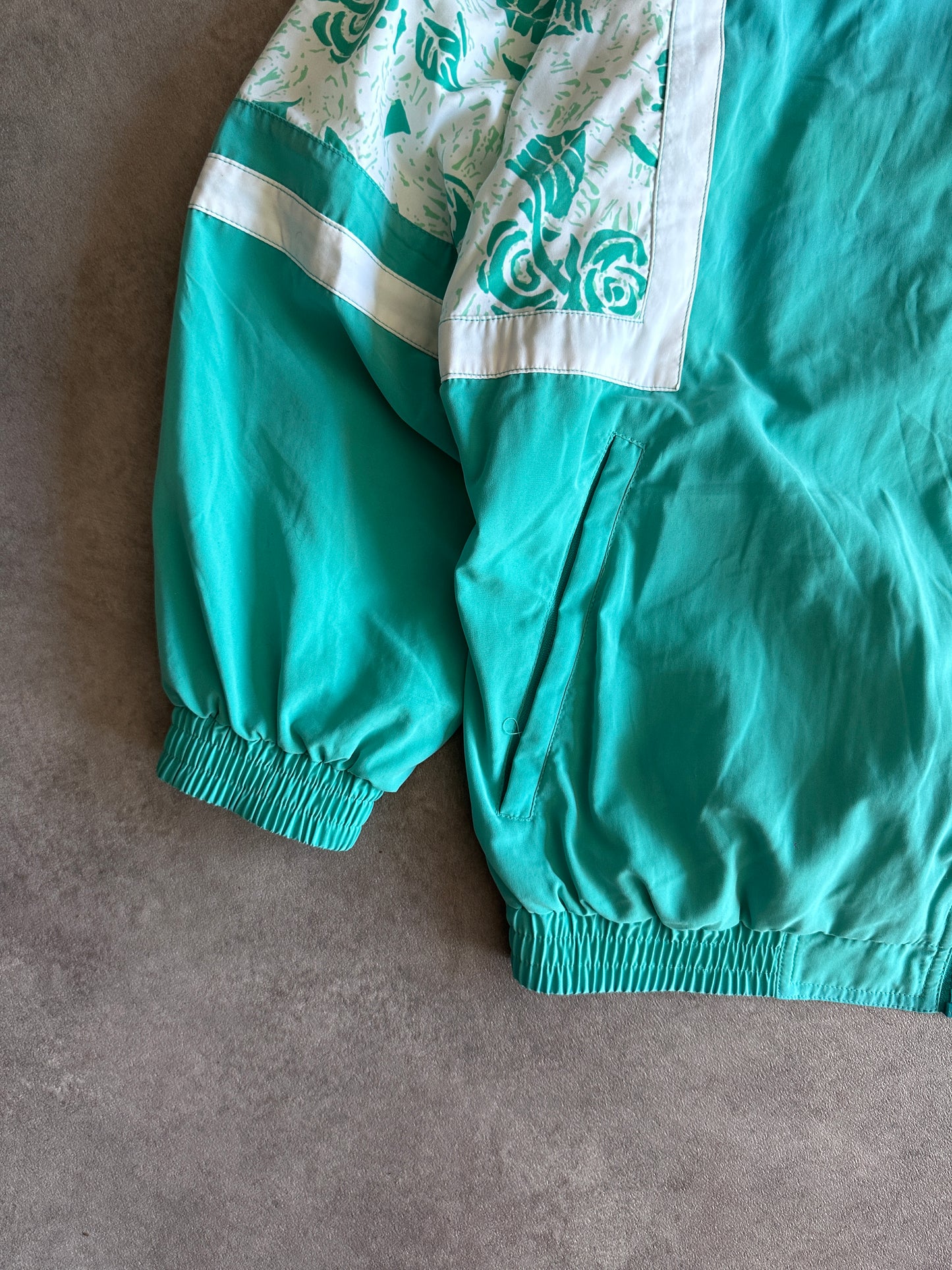 Adidas Jacke Blau und Weiß Vintage 00er Jahre (S)