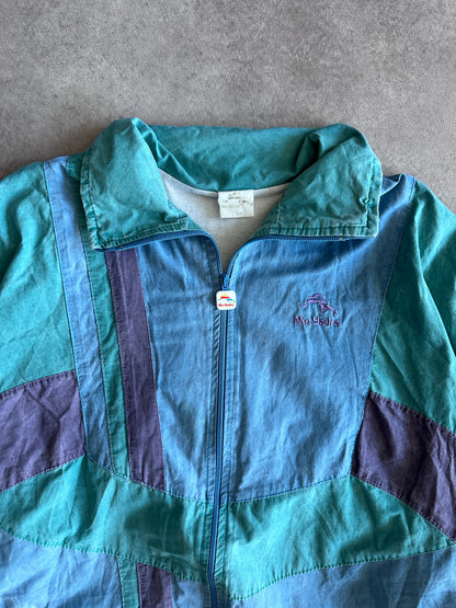 Adidas Jacke Blau und Weiß Vintage 00er Jahre (S)