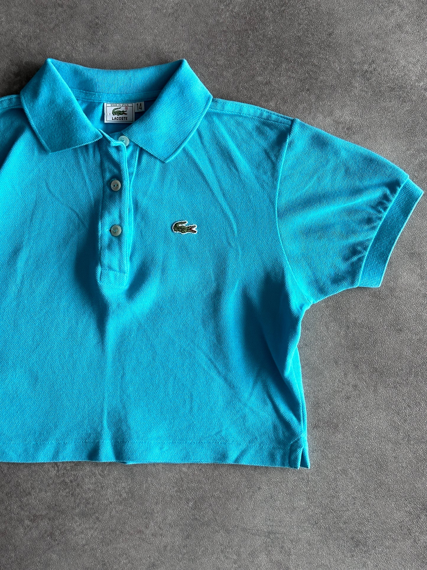 Polo Lacoste Vintage Mujer (XS)