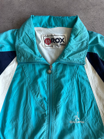 Adidas Jacke Blau und Weiß Vintage 00er Jahre (S)