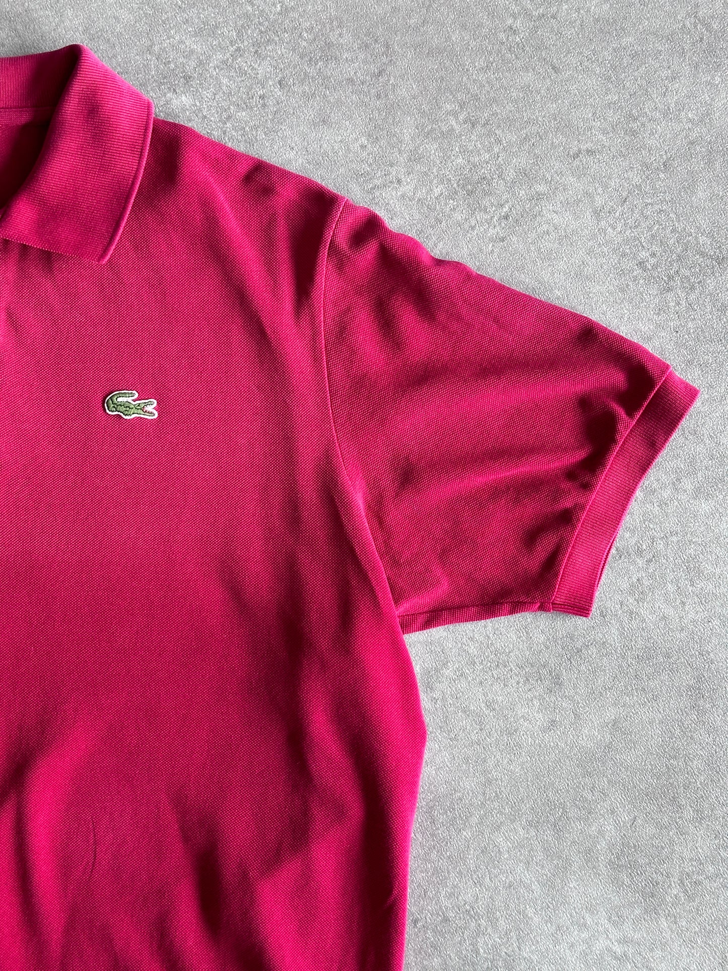 Polo Lacoste Granate Vintage (M-L)