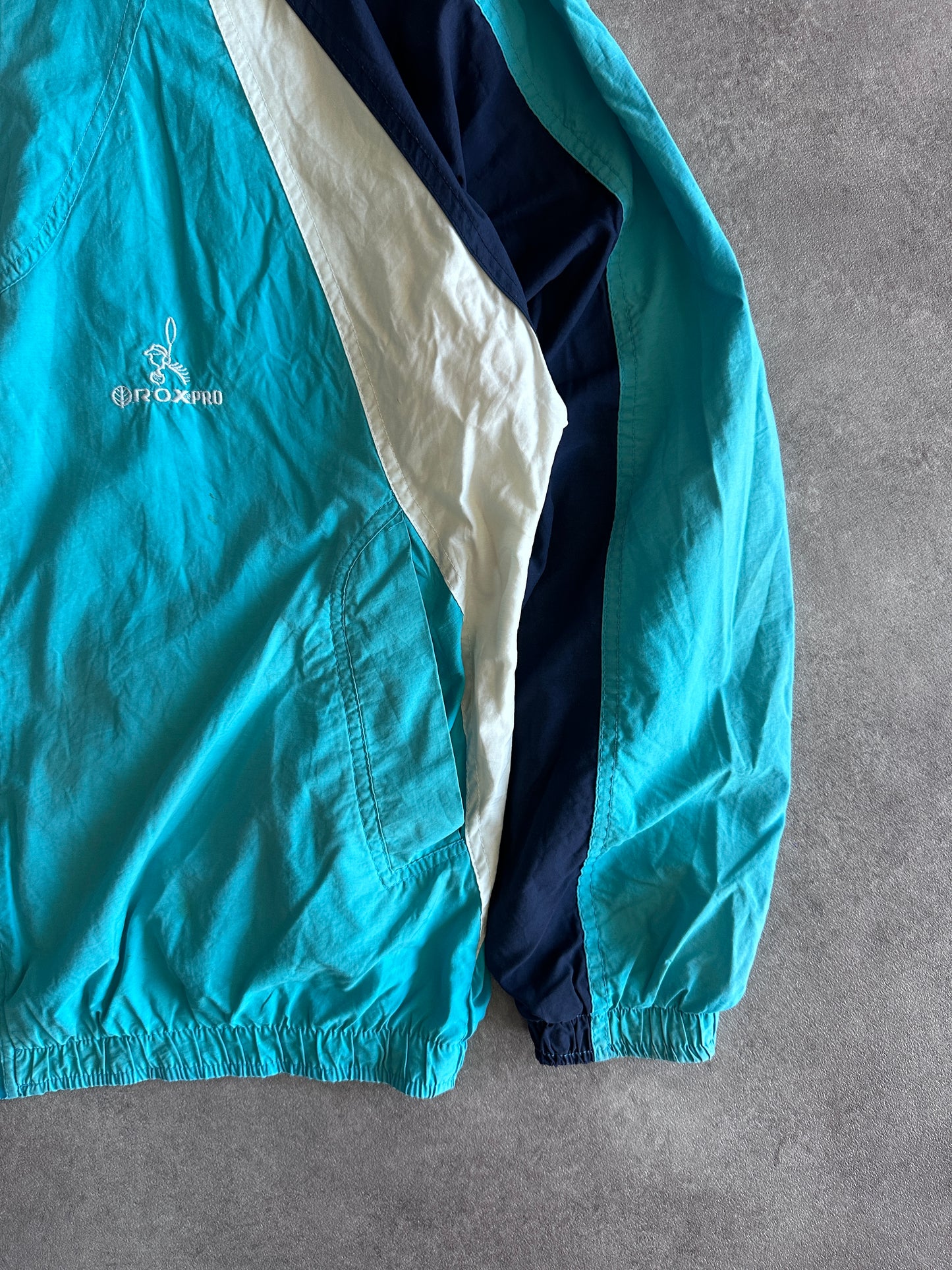 Adidas Jacket Blue and White Vintage 00s (S)