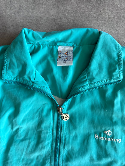 Adidas Jacke Blau und Weiß Vintage 00er Jahre (S)