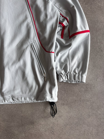 Vintage 90s White Adidas Sweatshirt (SM)