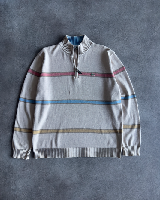 Jersey Zip Up Lacoste Vintage 00s (L/XL)