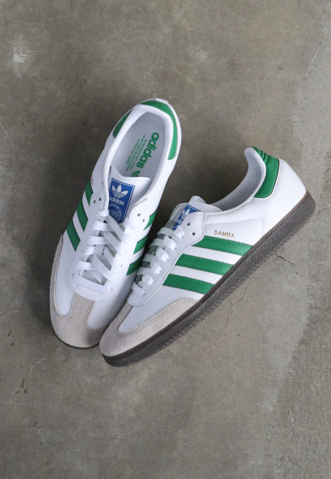 Samba White/Green