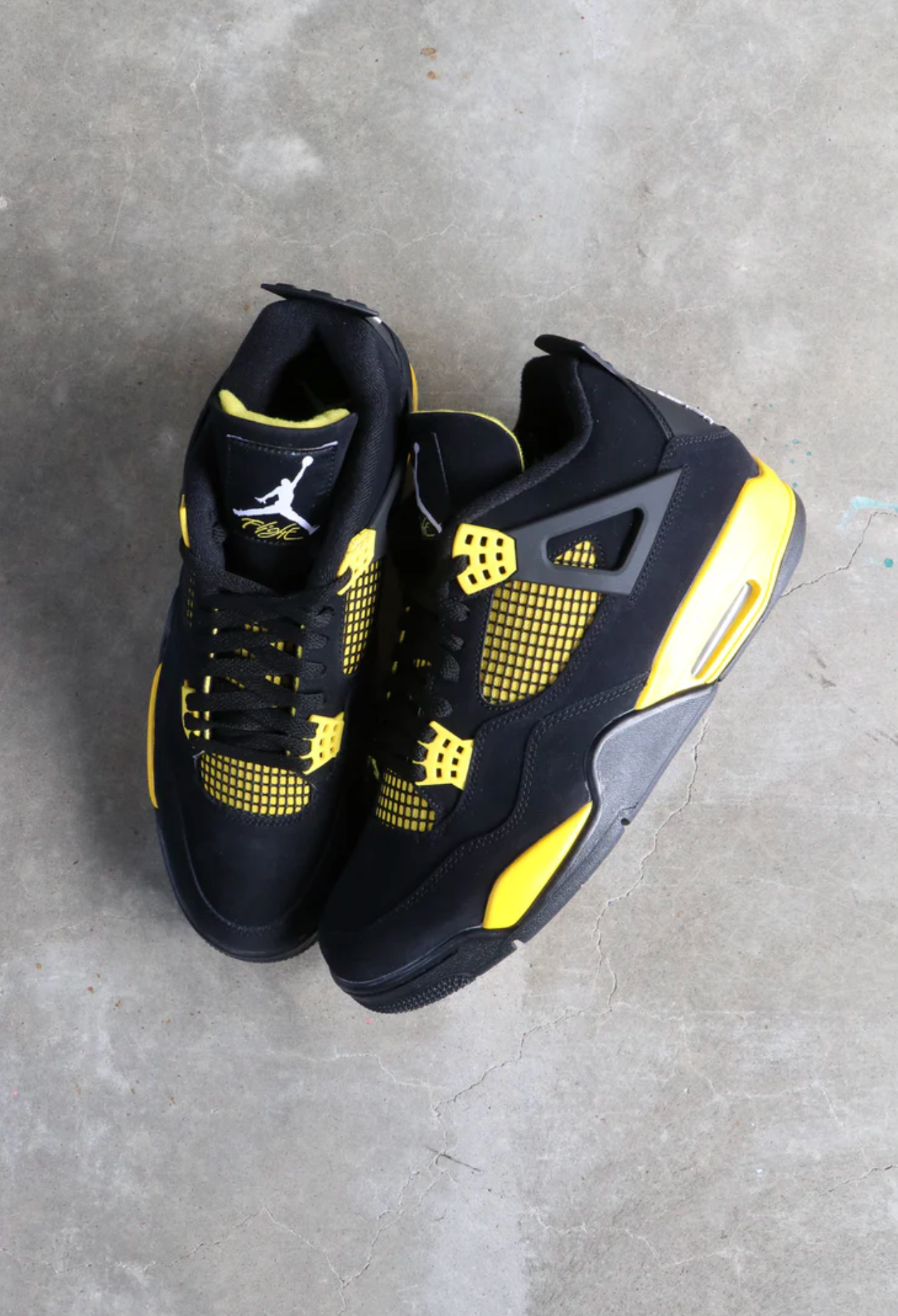 Air Jordan 4 Retro Yellow Thunder