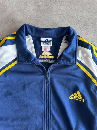 Vintage 90s White Adidas Sweatshirt (SM)