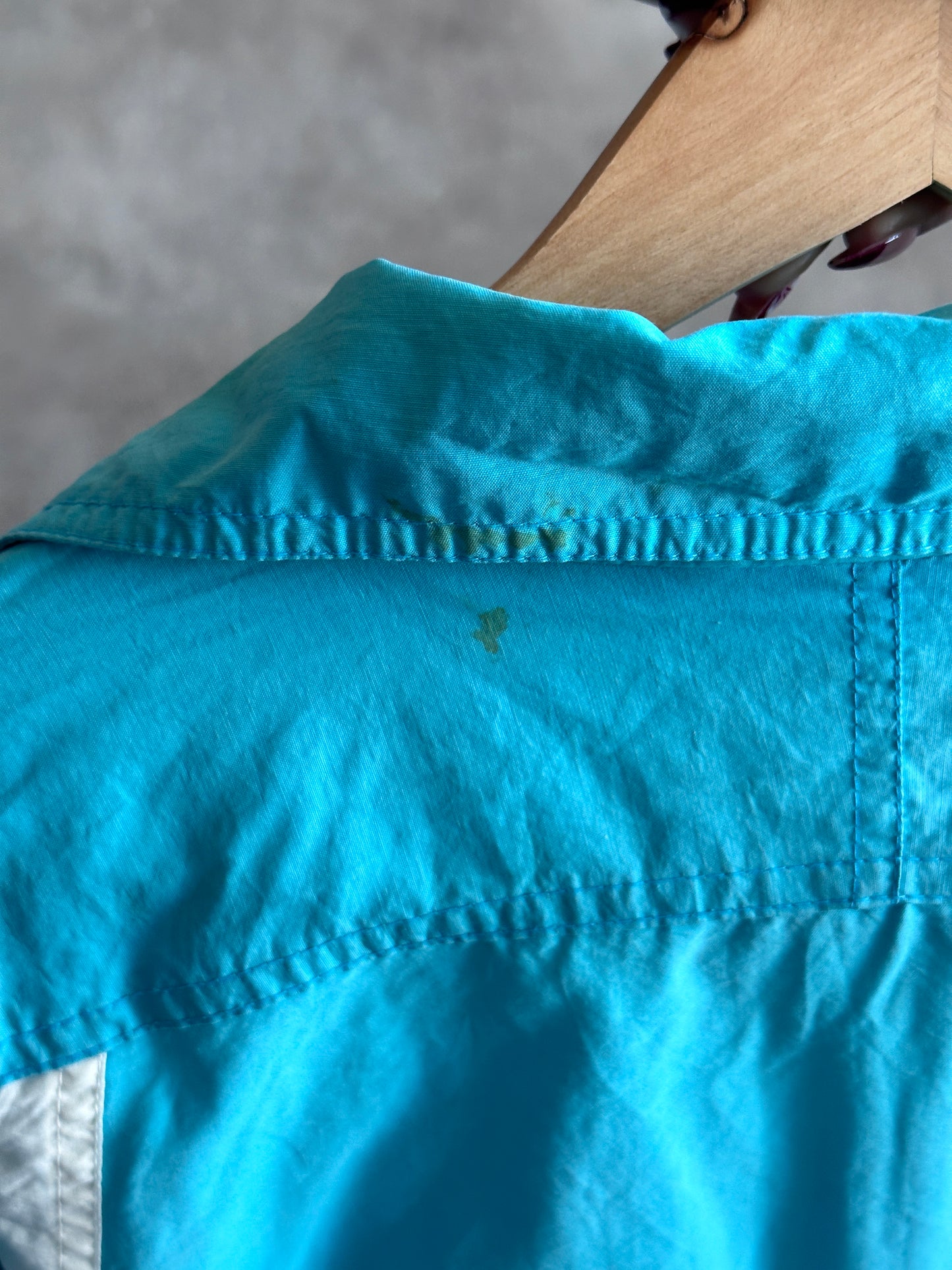 Adidas Jacke Blau und Weiß Vintage 00er Jahre (S)