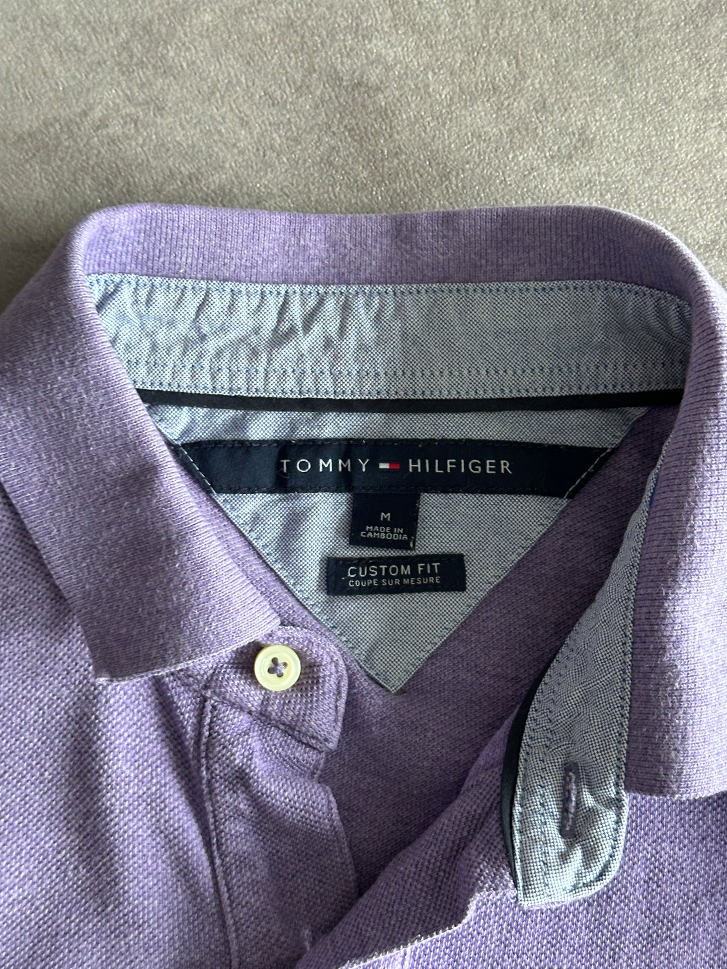 Polo Tommy Hilfiger Violeta Vintage 00s (S)