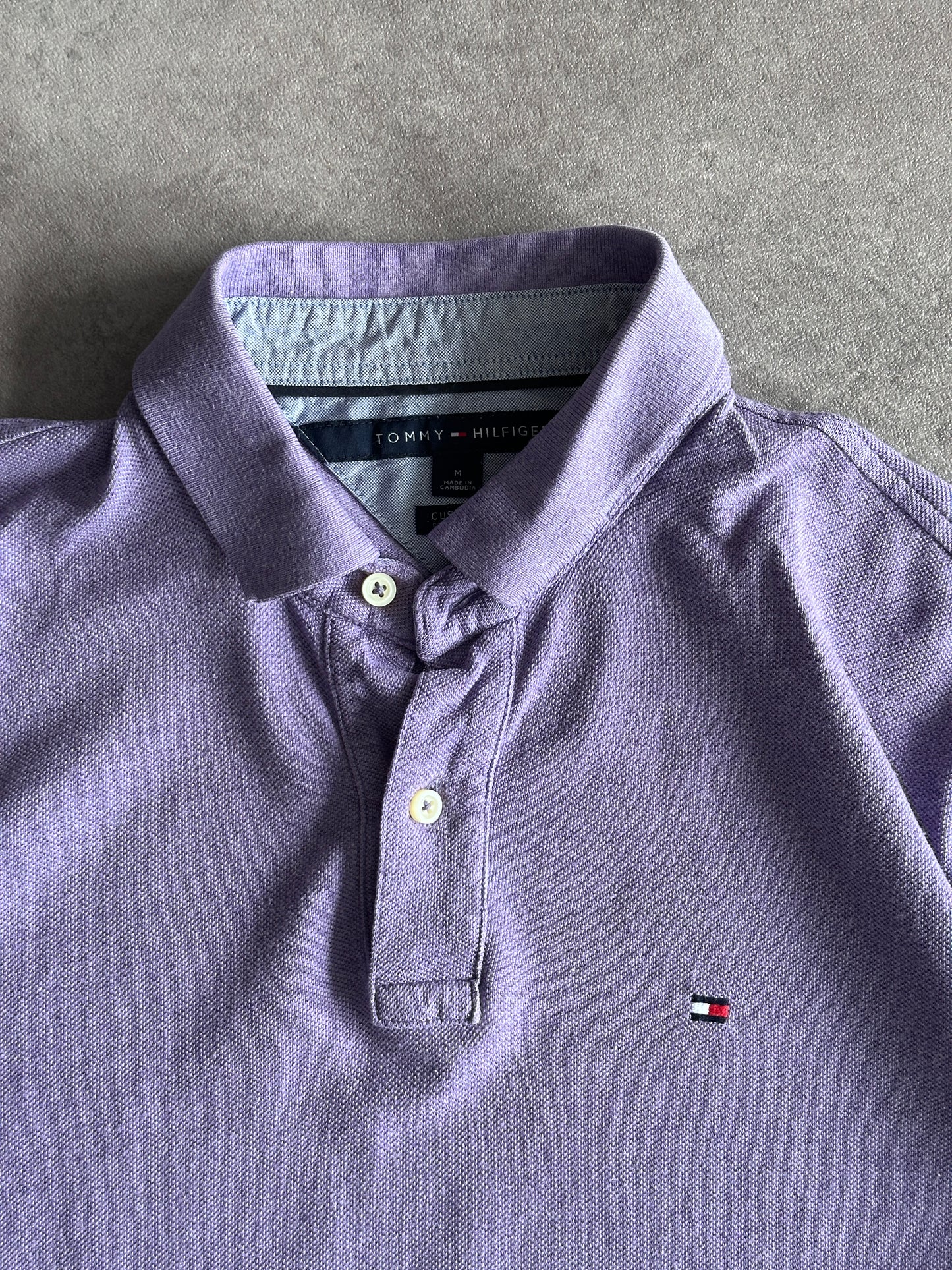 Polo Tommy Hilfiger Violeta Vintage 00s (S)