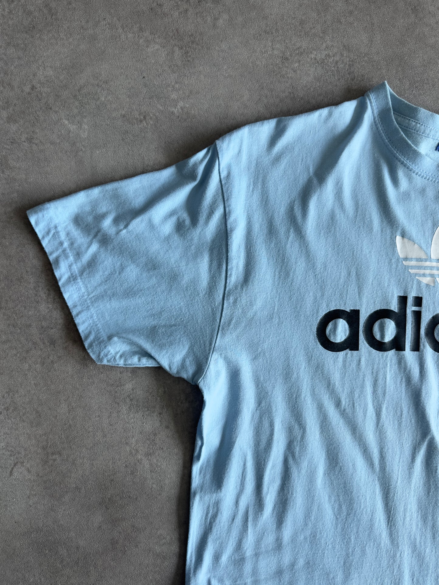 Camiseta Corta Adidas Azul 90s (M)