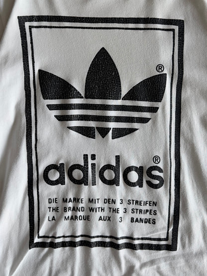 Camiseta Corta Adidas Blanca 90s (M)