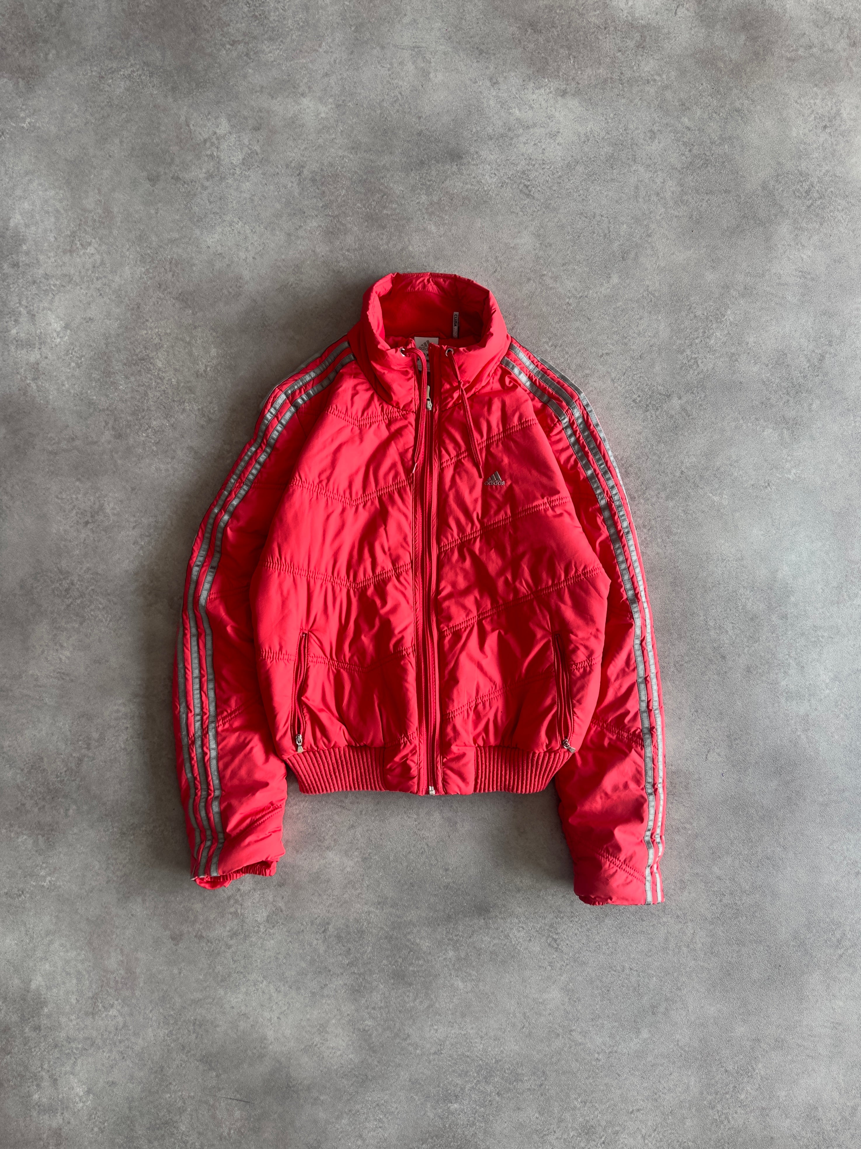 Chaqueta Mujer Adidas Roja Vintage 02s M