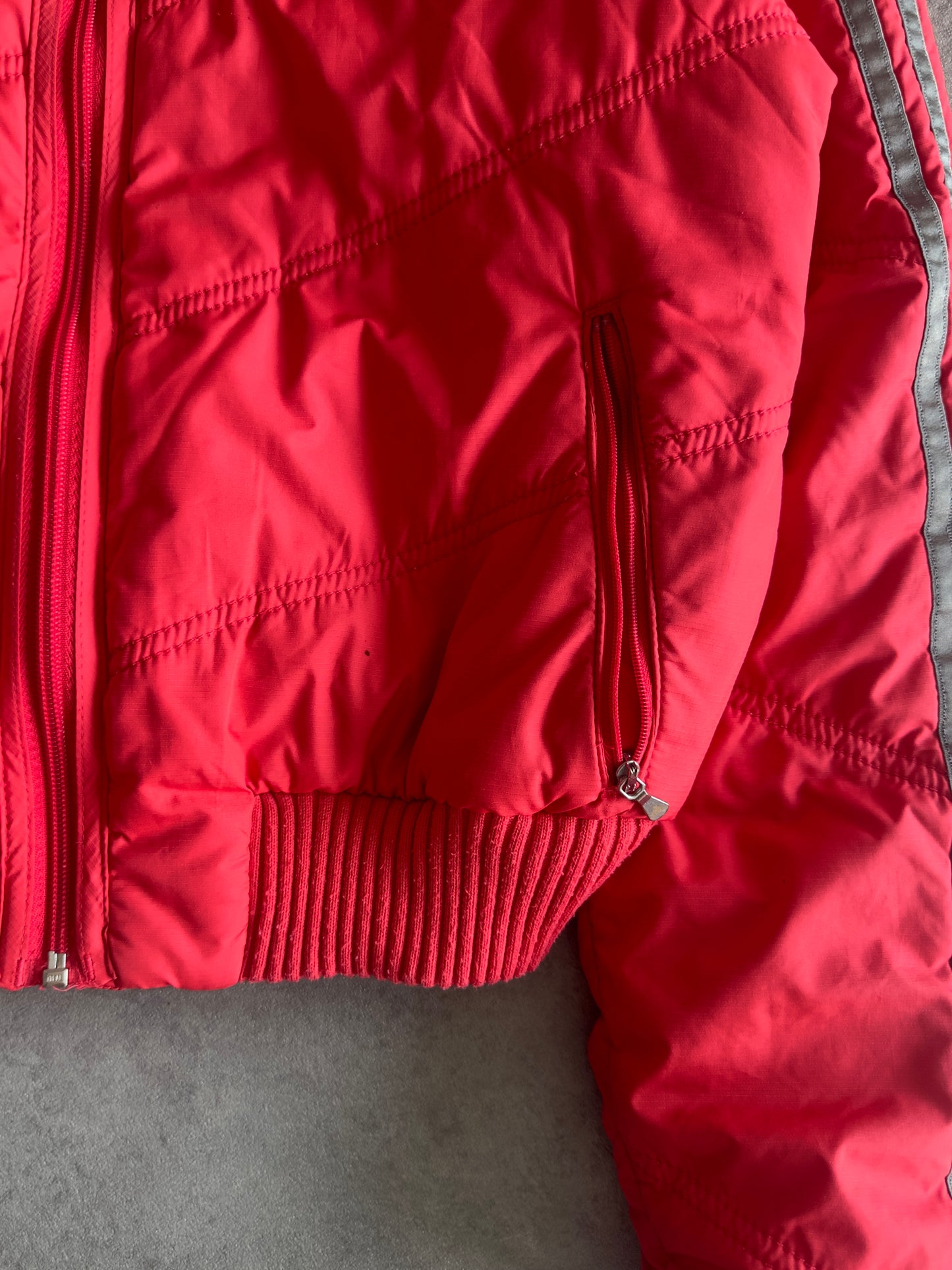 Chaqueta Mujer Adidas Roja Vintage 02s (M)