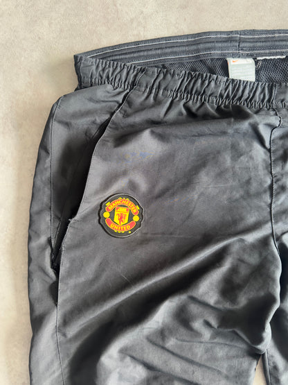 Pantalón Chandal Nike Track Negro Vintage 00s  Manchester United (L)