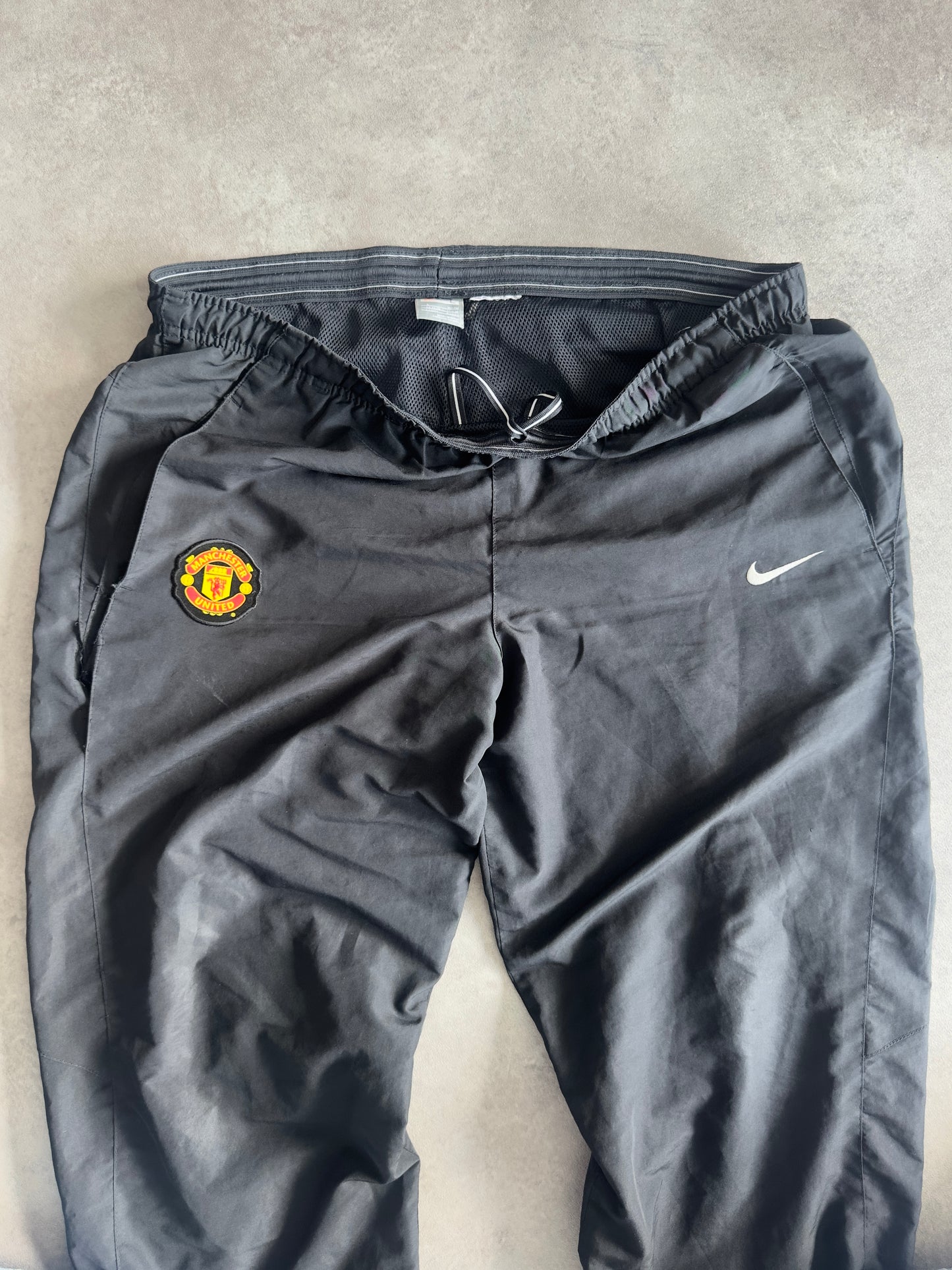 Pantalón Chandal Nike Track Negro Vintage 00s  Manchester United (L)