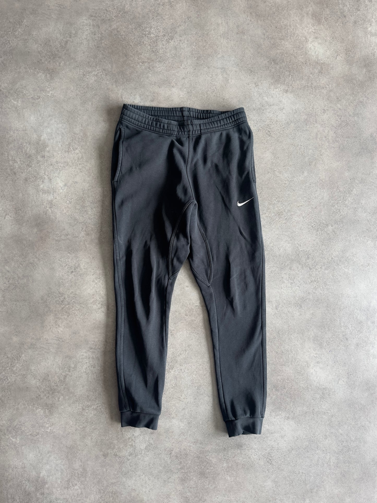 Nike Track Track Pants Black and Blue Vintage 00s (XS)