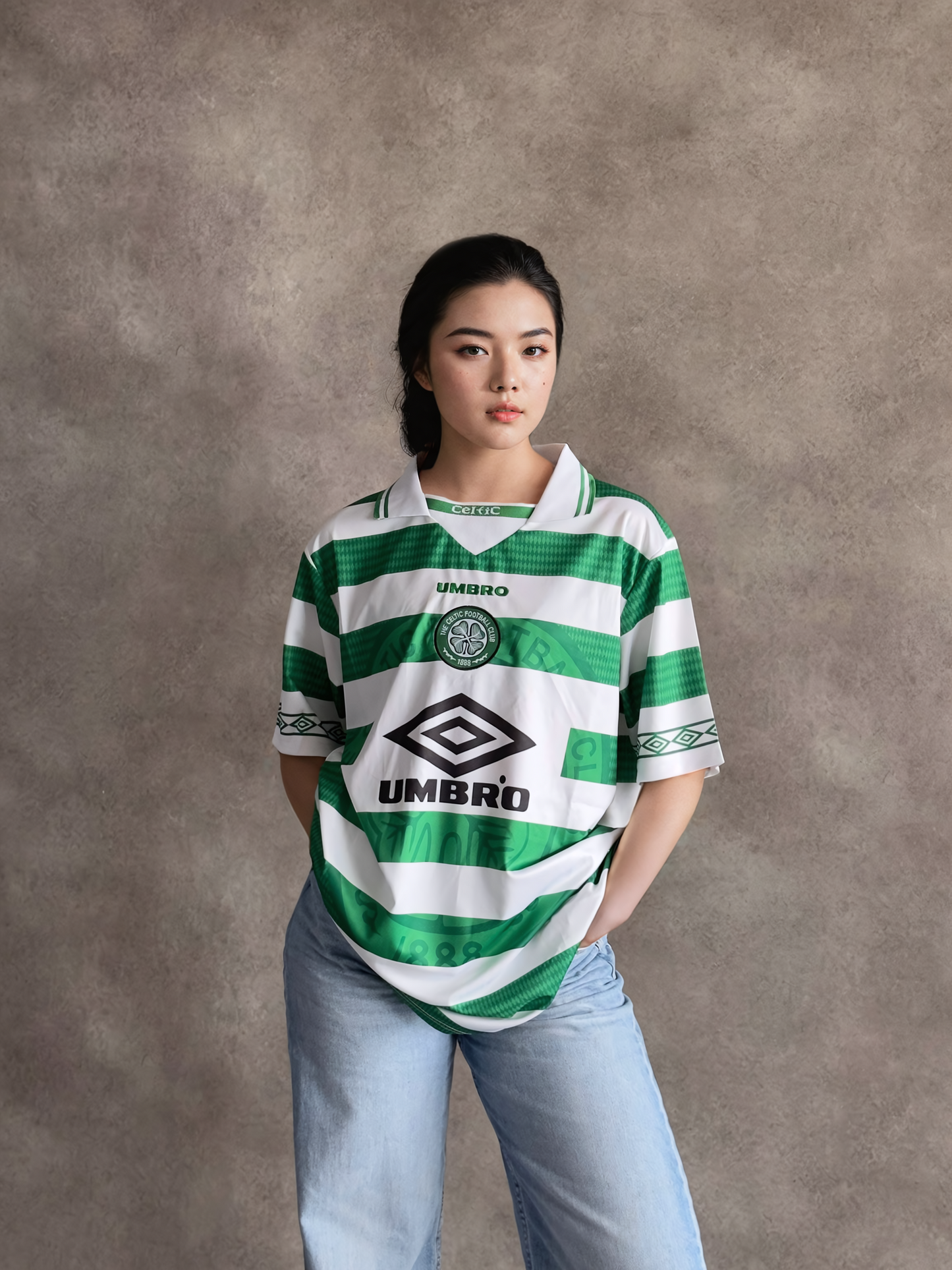 Camiseta Fútbol Celtic Glasgow 90s (L)