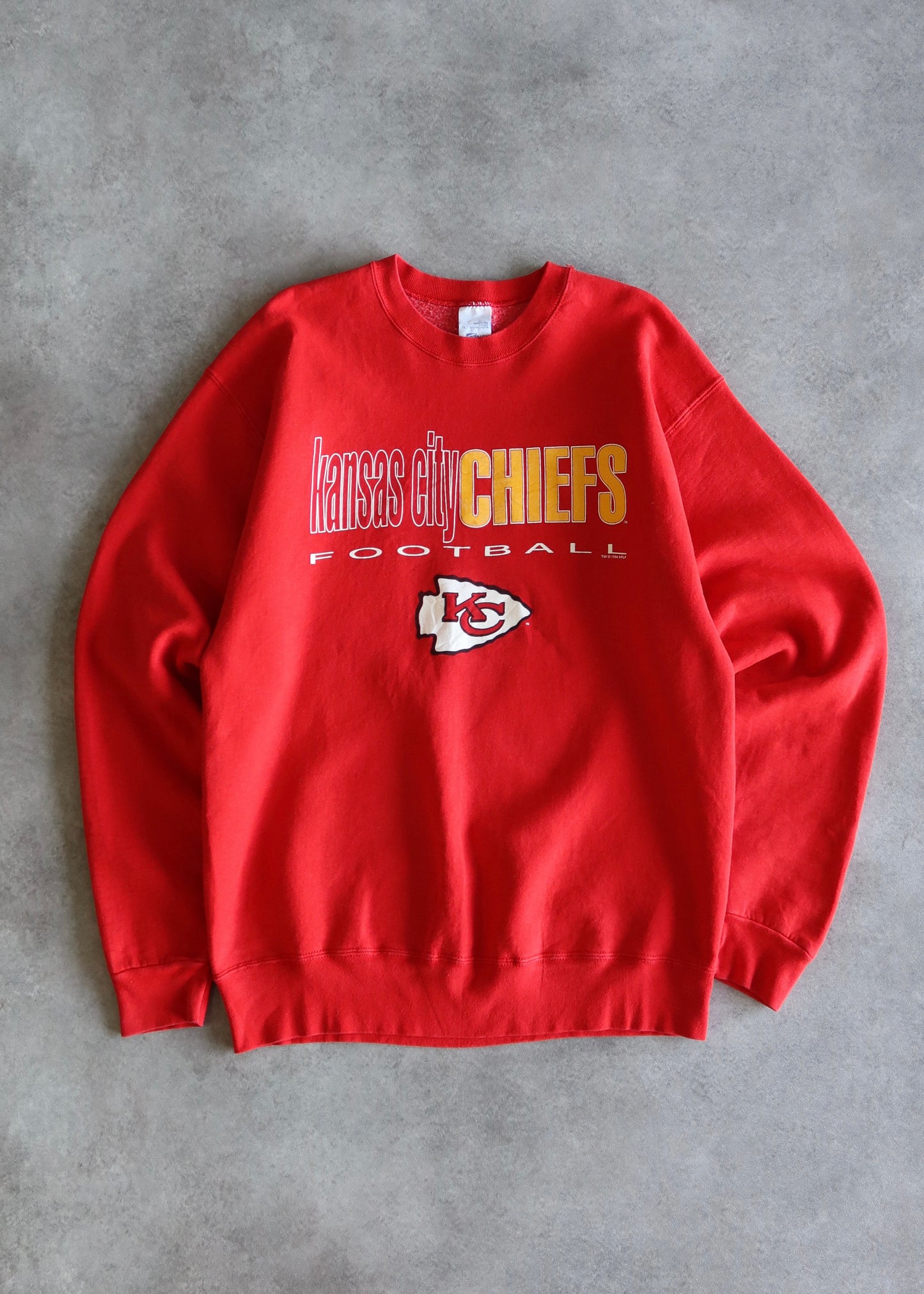 Kansas City Chiefs Vintage 90s Sweatshirt (M/L)