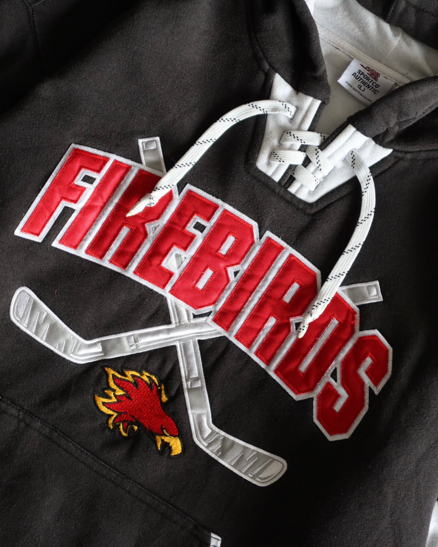 Sudadera Hockey Firebirds Vintage 90s (M/L)