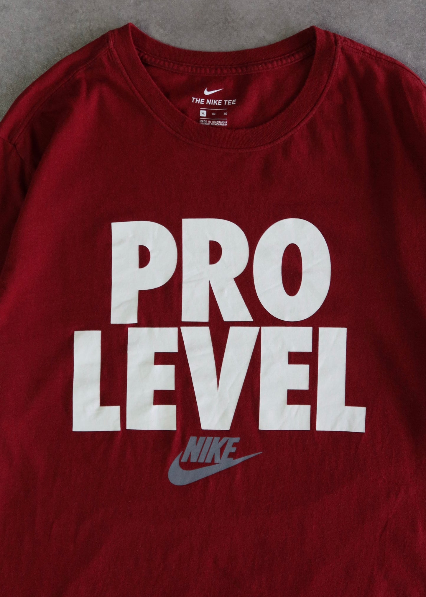 Nike Pro Level 00s Short Sleeve T-Shirt (XL)