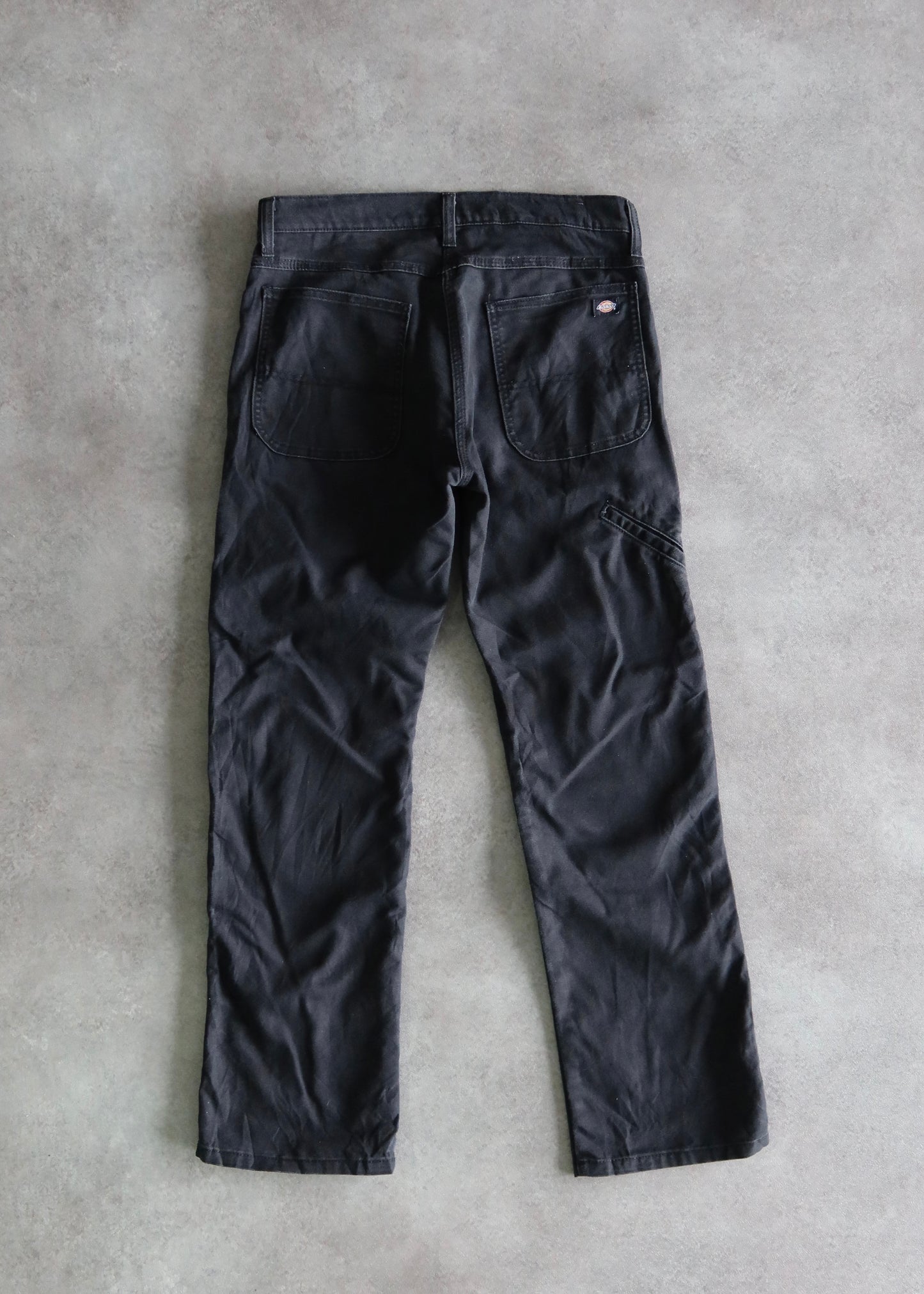 Dickies Schwarze reguläre Vintage 00er-Jeans (36)