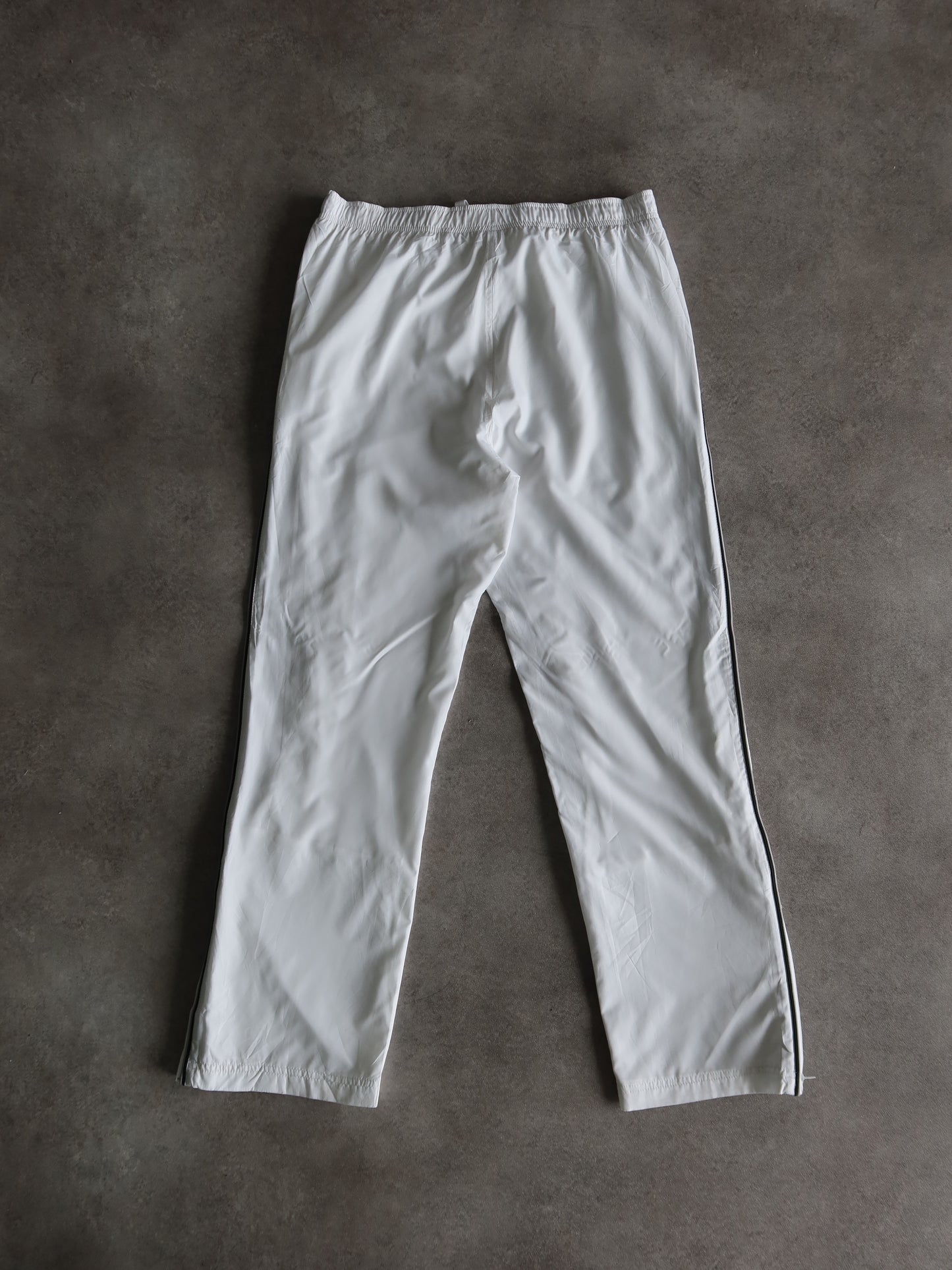 Nike Tracksuit Pants White Vintage 00s (M)