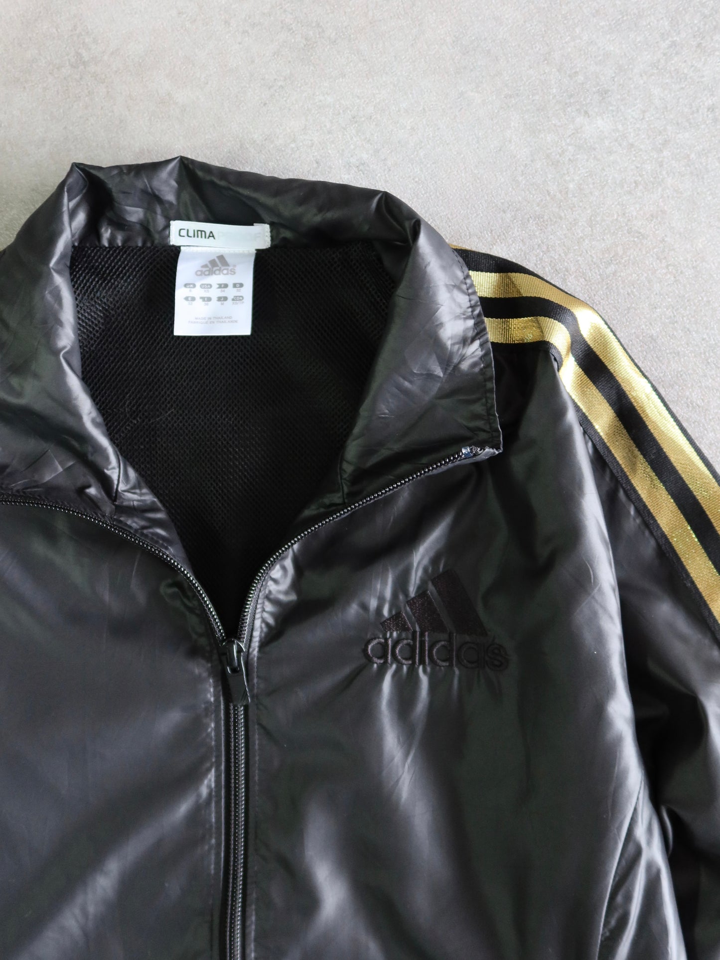 Vintage 00s Black Adidas Jacket (XS)