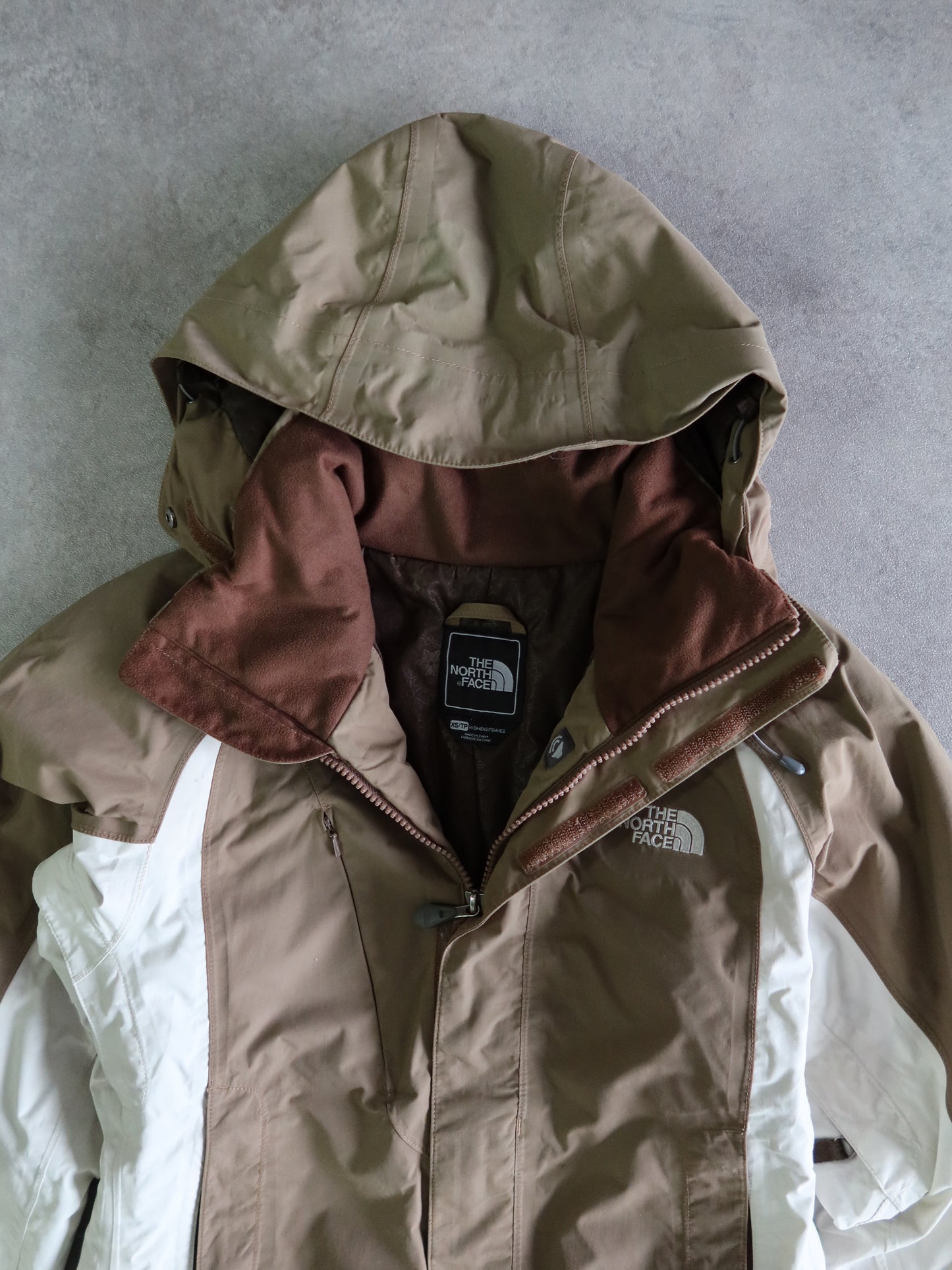 The North Face Ski Jacket Brown 00s (XS)