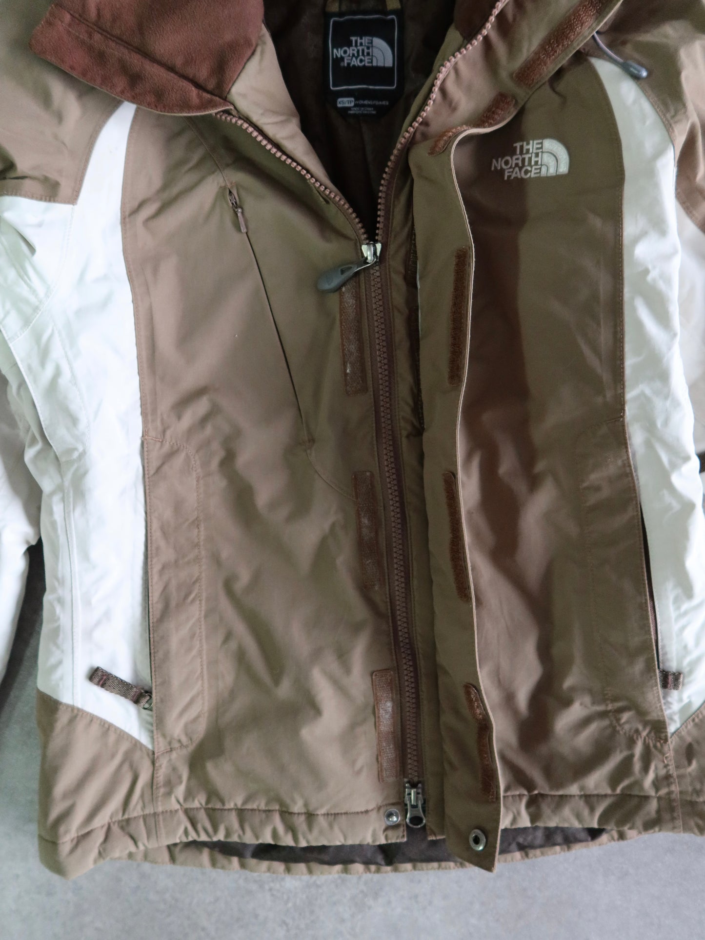 The North Face Ski Jacket Brown 00s (XS)