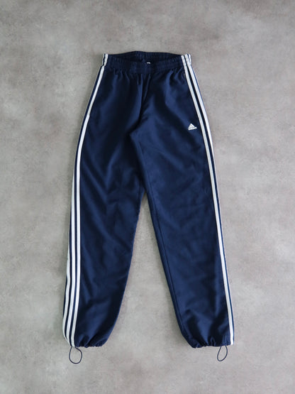 Adidas Blue and White Vintage 00s Pants (S)