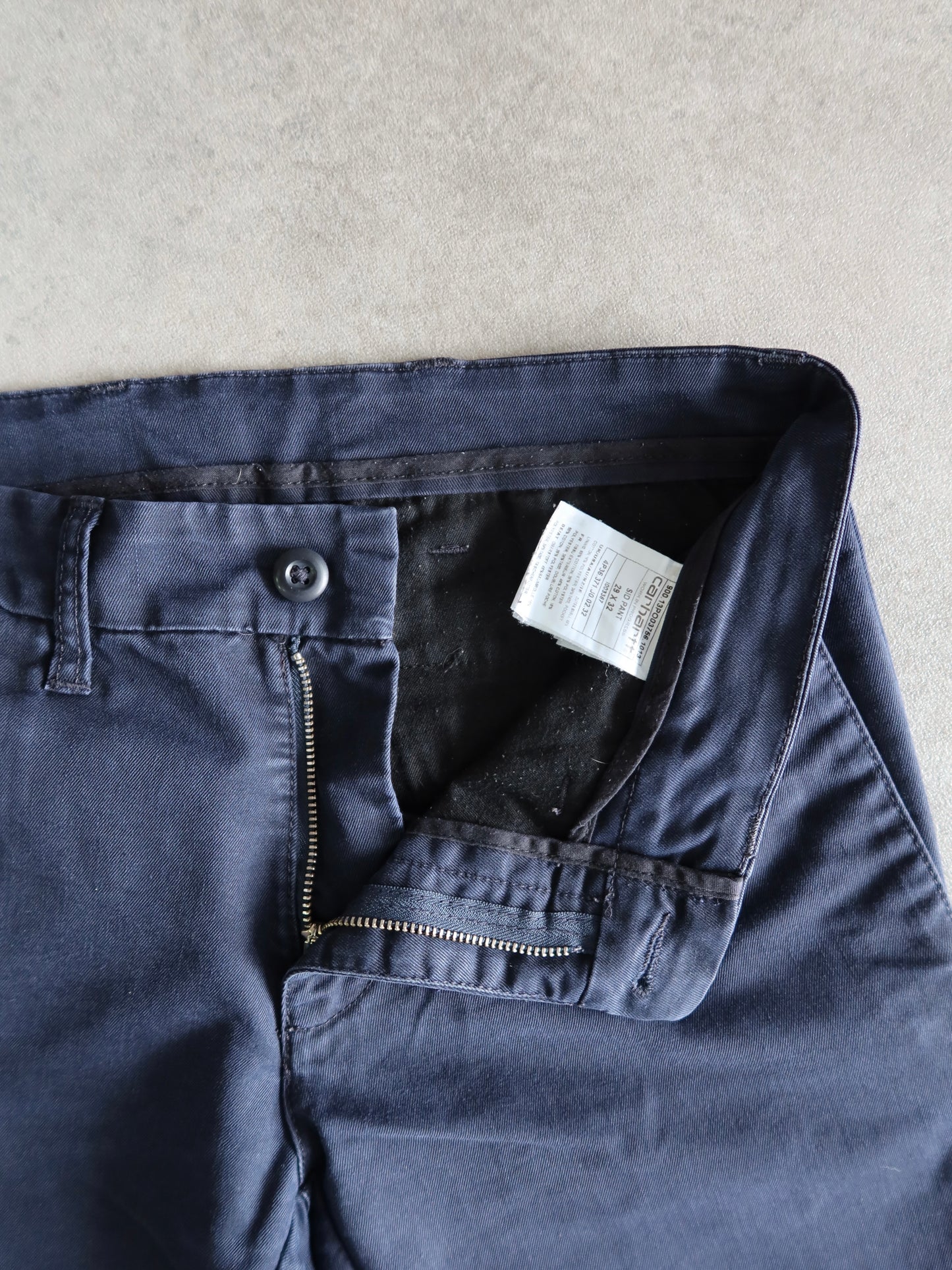 Pantalón Carhartt Azul Marino Vintage 00s (38)