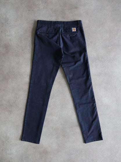 Carhartt Navy Blue Vintage 00s Pants (38)