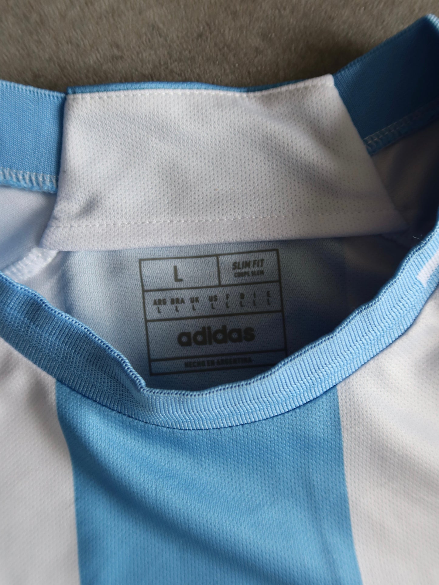 Argentinien Weltmeister 10 Messi 2022 Fußballtrikot (L)