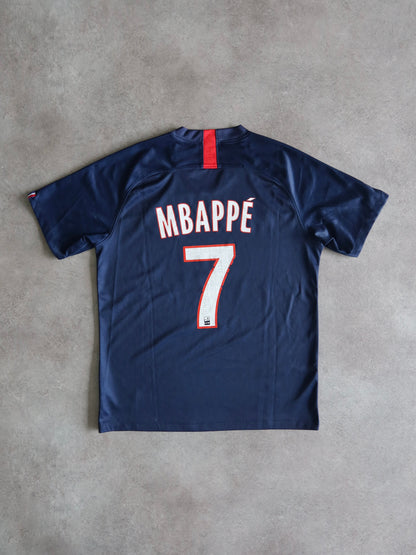 PSG 7 Mbappe 2019 Football Shirt (M)