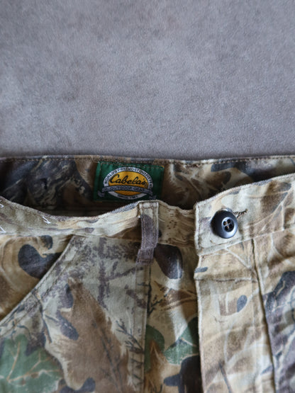 Pantalón Cabela's Realtree Camo Vintage Y2K (XS)