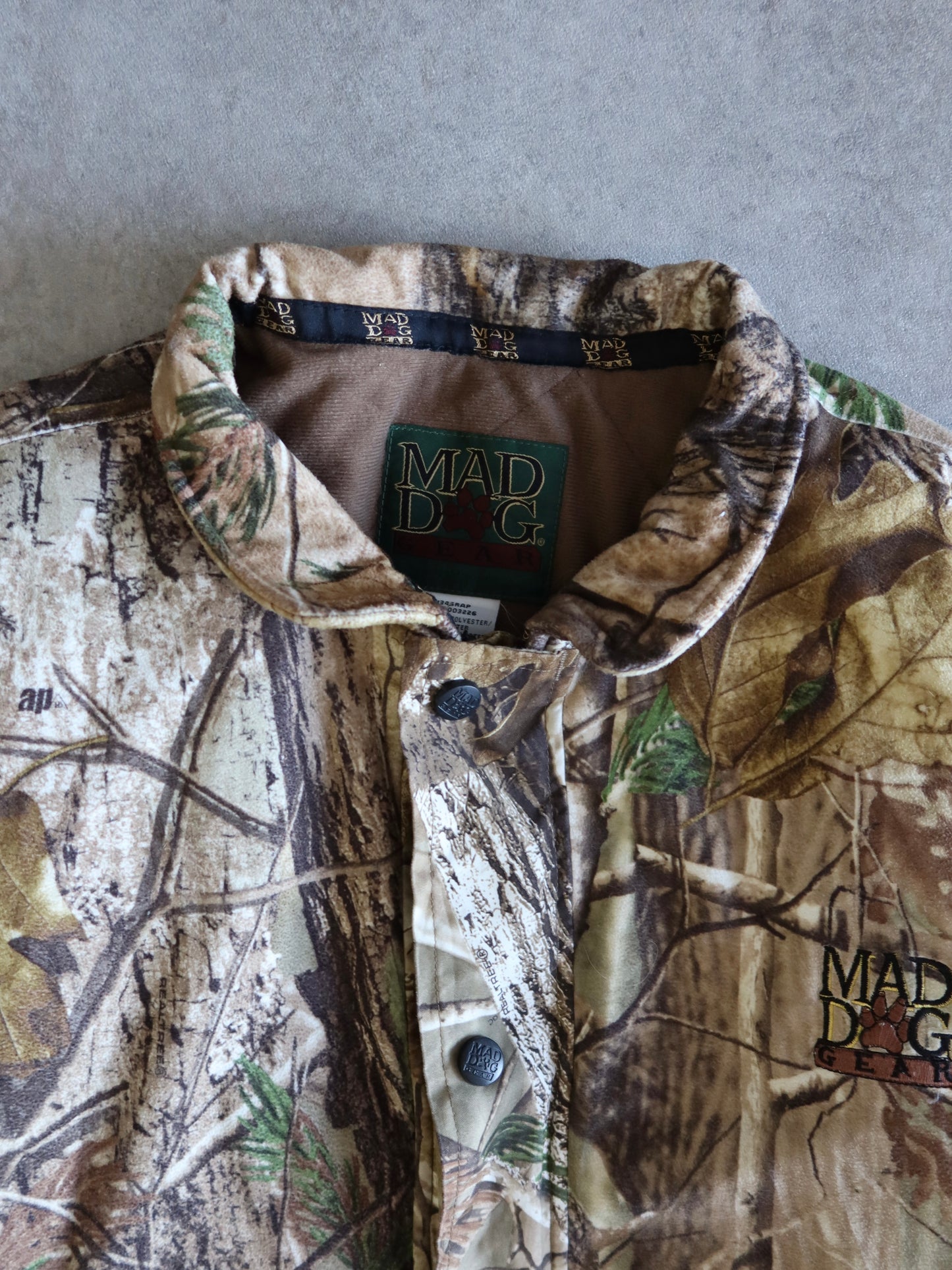 Chaqueta Bomber Mad Dog Realtree Camo Vintage (M)