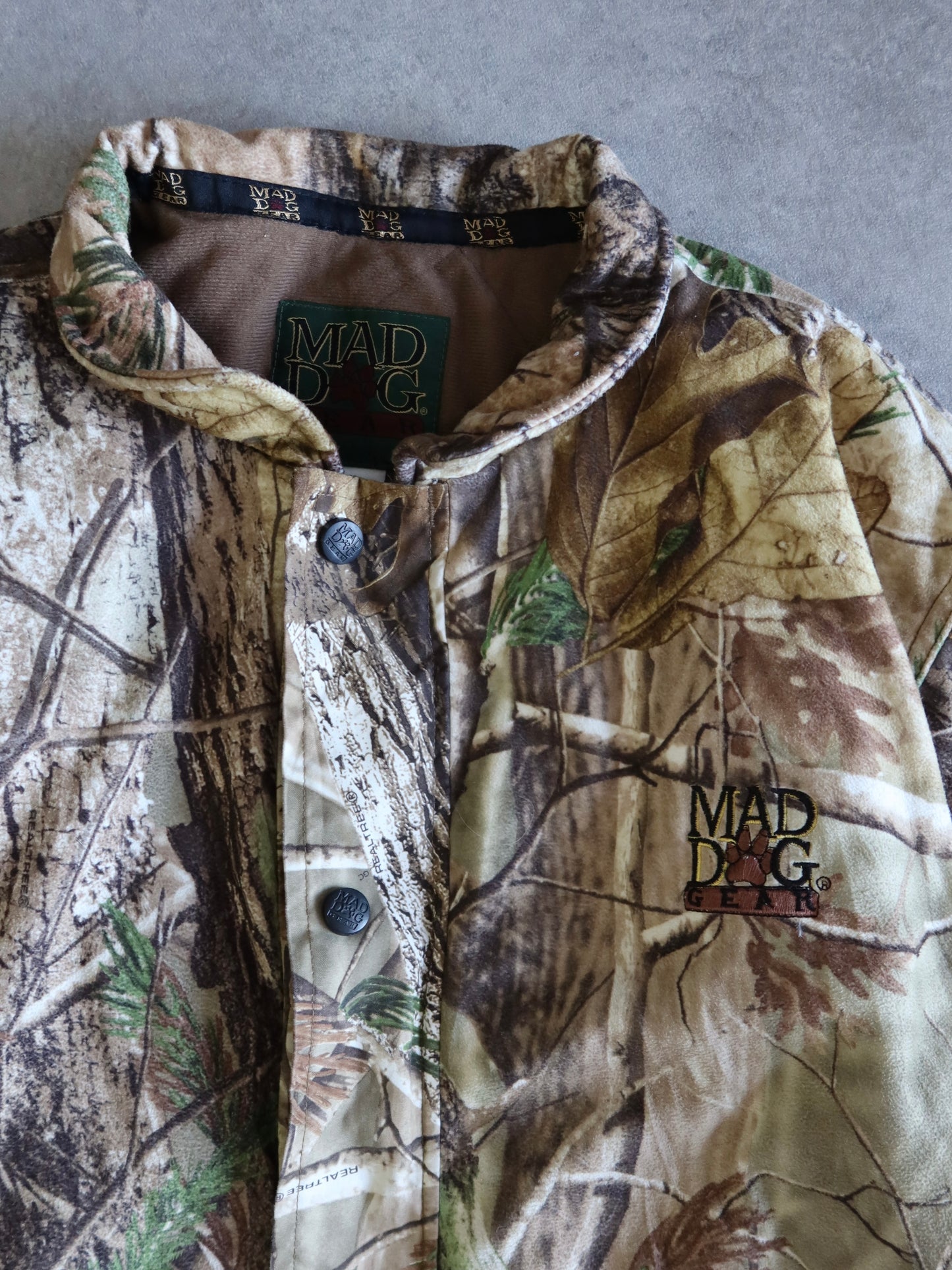 Chaqueta Bomber Mad Dog Realtree Camo Vintage (M)