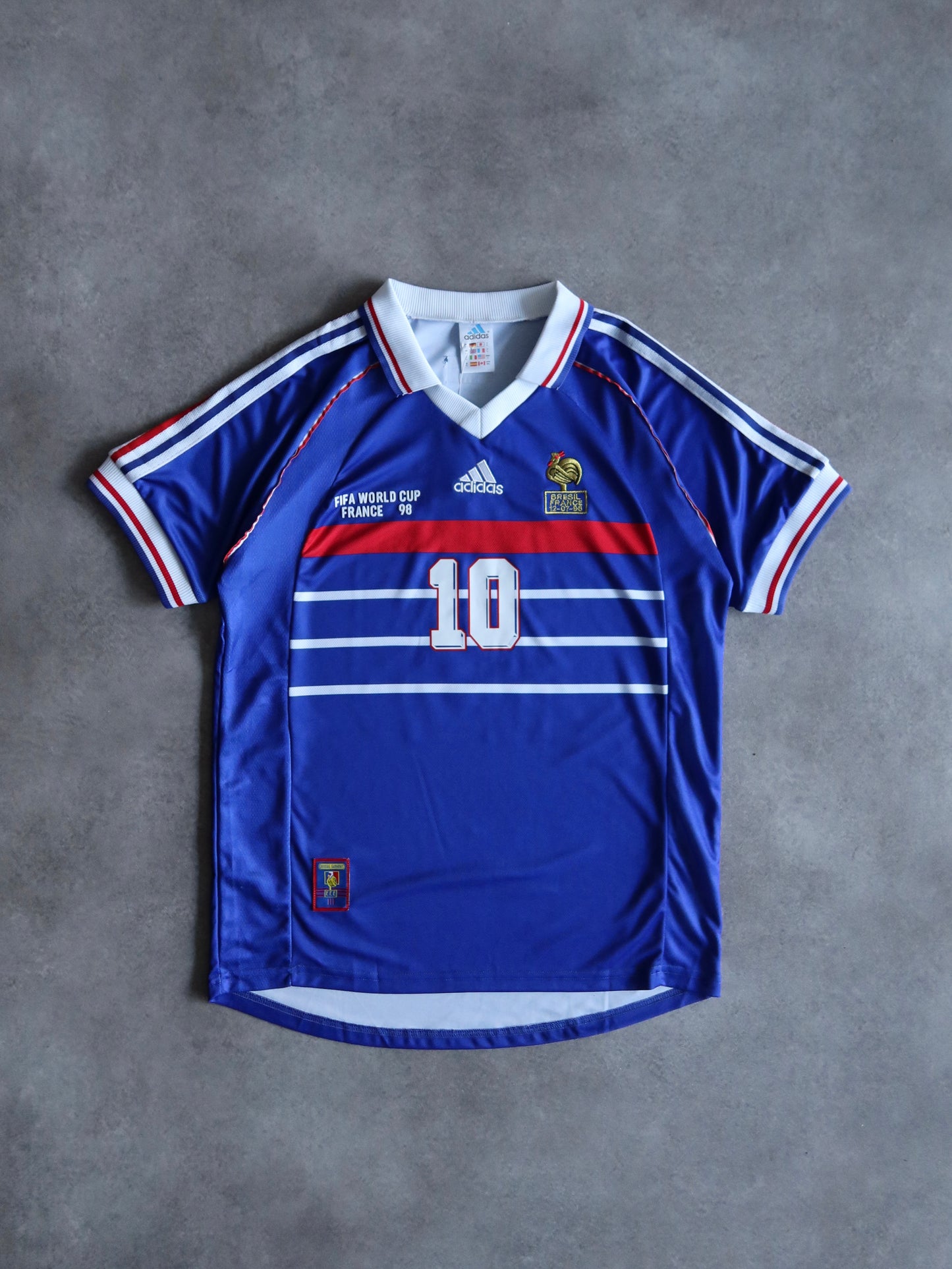 Camiseta Fútbol Francia World Cup 98 (L)