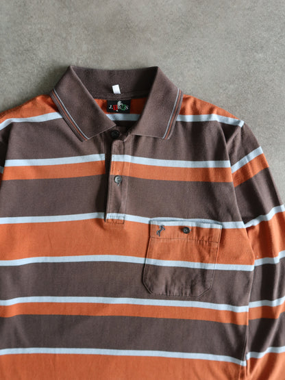 J.Tres Long Sleeve Polo 00s (M)