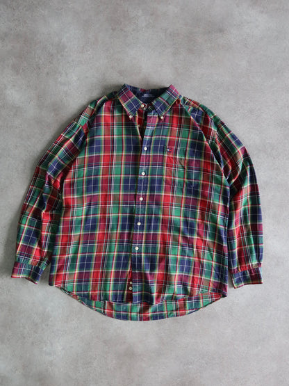 Camisa Tommy Hilfiger Vintage 90s (XXL)