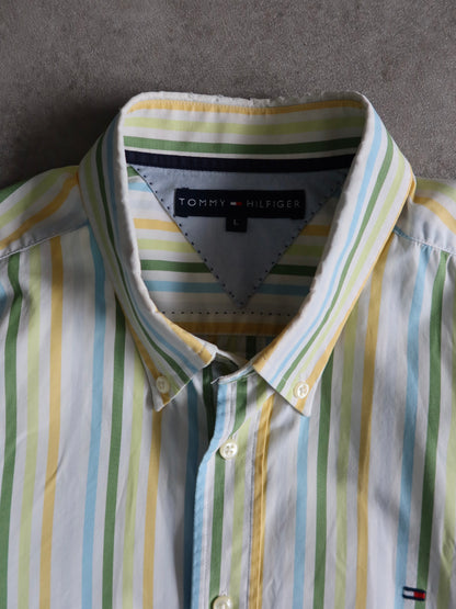 Camisa Tommy Hilfiger Vintage 80s (L)