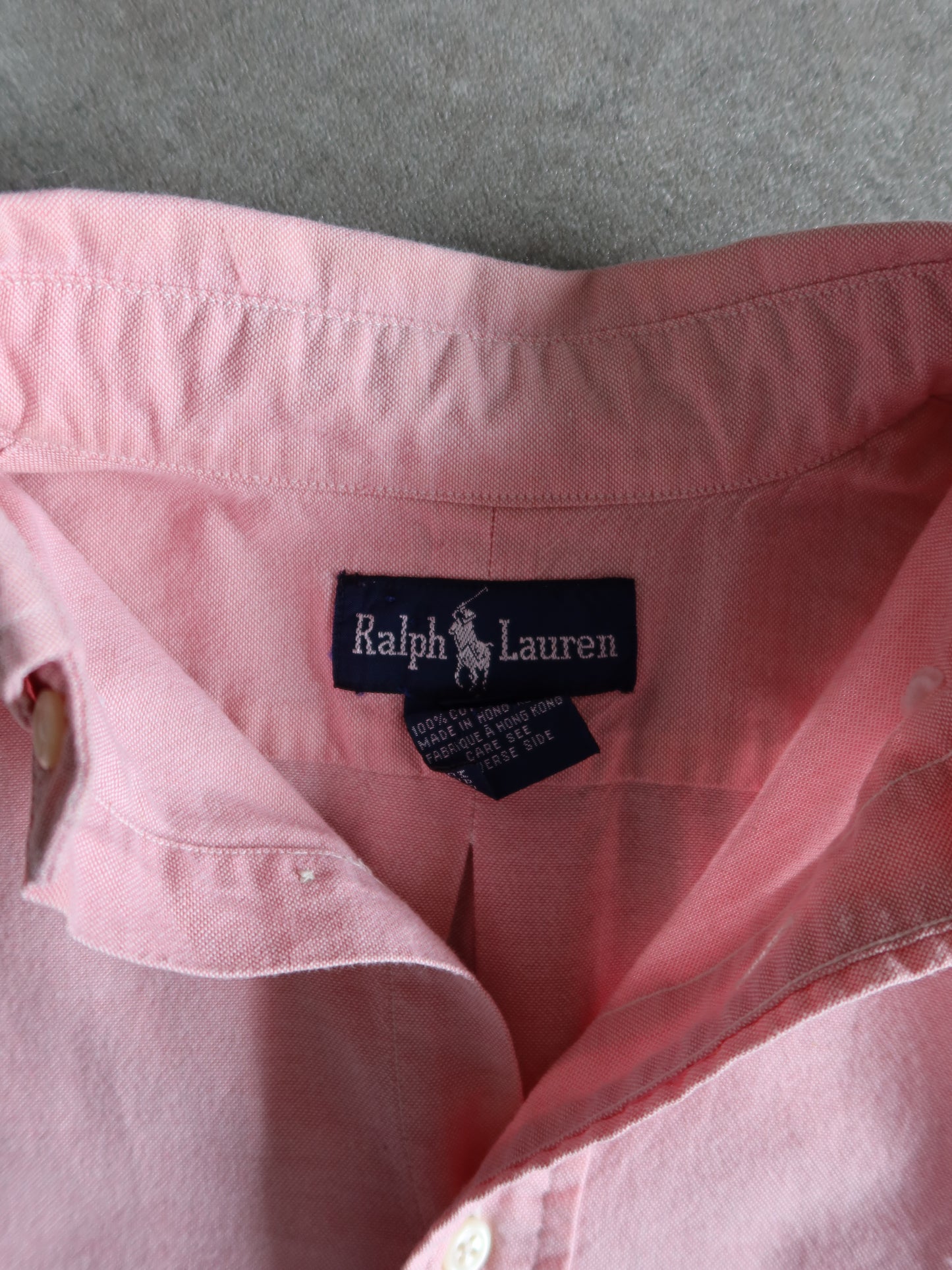 Camisa Ralph Lauren Rosa Vintage (M)