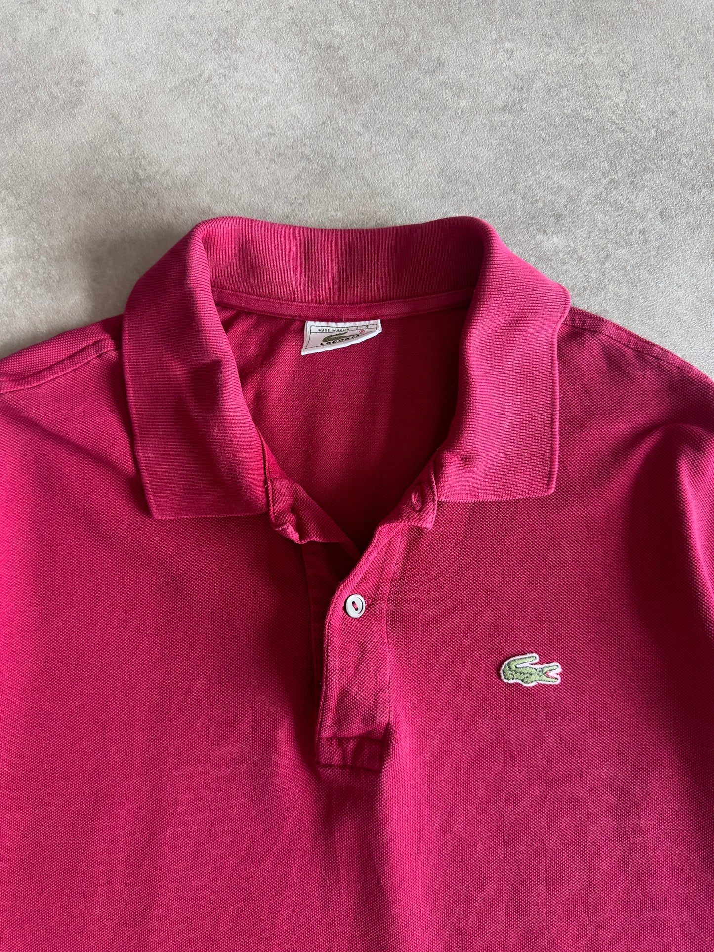 Polo Lacoste Granate (M-L)